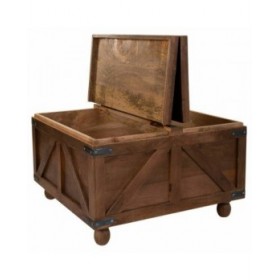Baule Alexandra House Living 76 x 45 x 76 cm