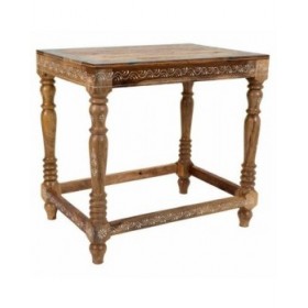 Tavolino da Caffè Alexandra House Living Multicolore Legno di mango 33 x 46 x 48 cm