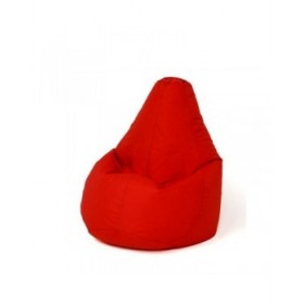 Puff GO GIFT Rosso Intenso 105 x 80 cm Pera