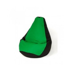 Puff GO GIFT Nero Verde 140 x 100 cm Pera