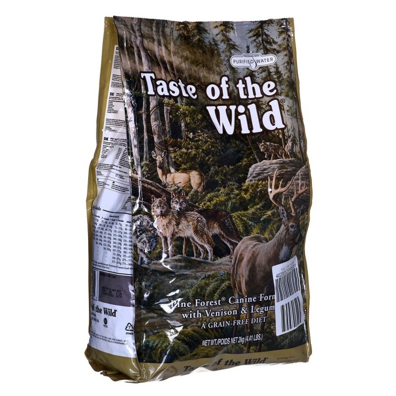 mangime Taste Of The Wild Pine Forest Adulto Carne di vitello Agnello Renna 2 Kg