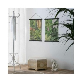 Panca Alexandra House Living Bianco Naturale Legno di mango Legno MDF 60 x 29 x 70 cm