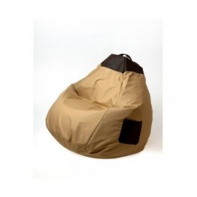Puff GO GIFT Crema Bronce Oxford 140 x 100 cm