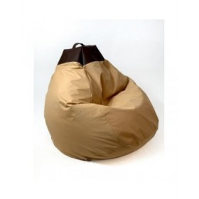 Puff GO GIFT Crema Bronce Oxford 140 x 100 cm