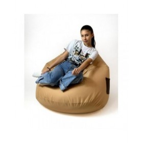 Puff GO GIFT Crema Bronce Oxford 140 x 100 cm