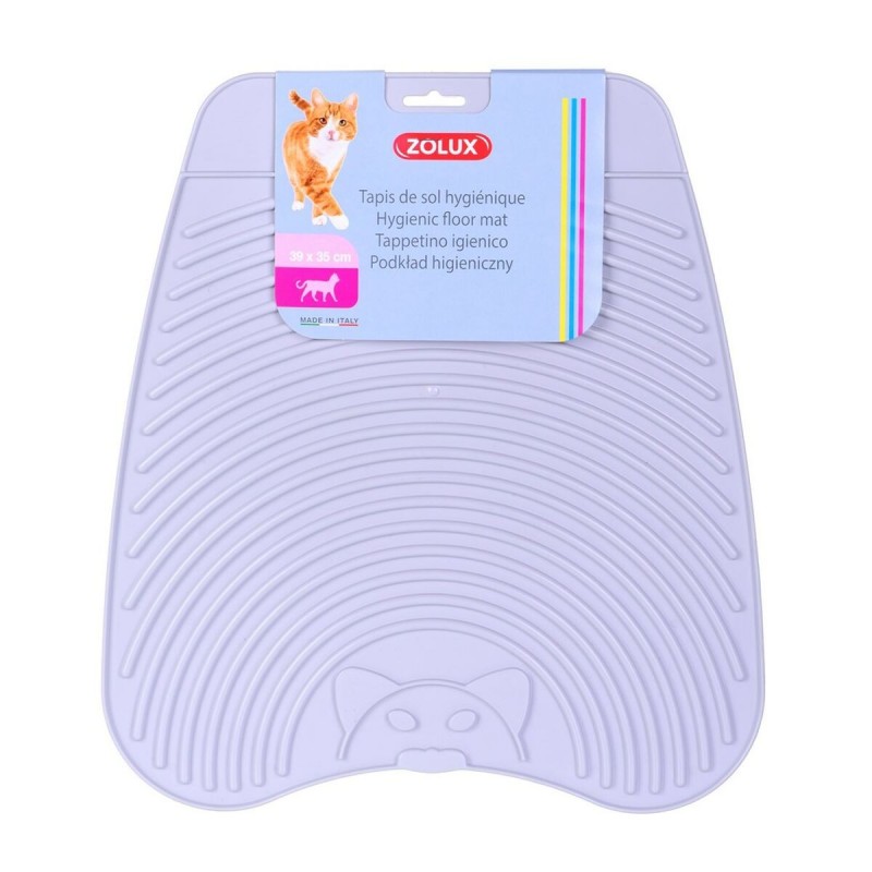 Tappetino per Lettiera per Gatti Zolux Grigio chiaro 35 x 31 x 39 cm Plastica Lettiera