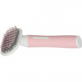 Spazzola Zolux 550003 M Rosa Acciaio Plastica
