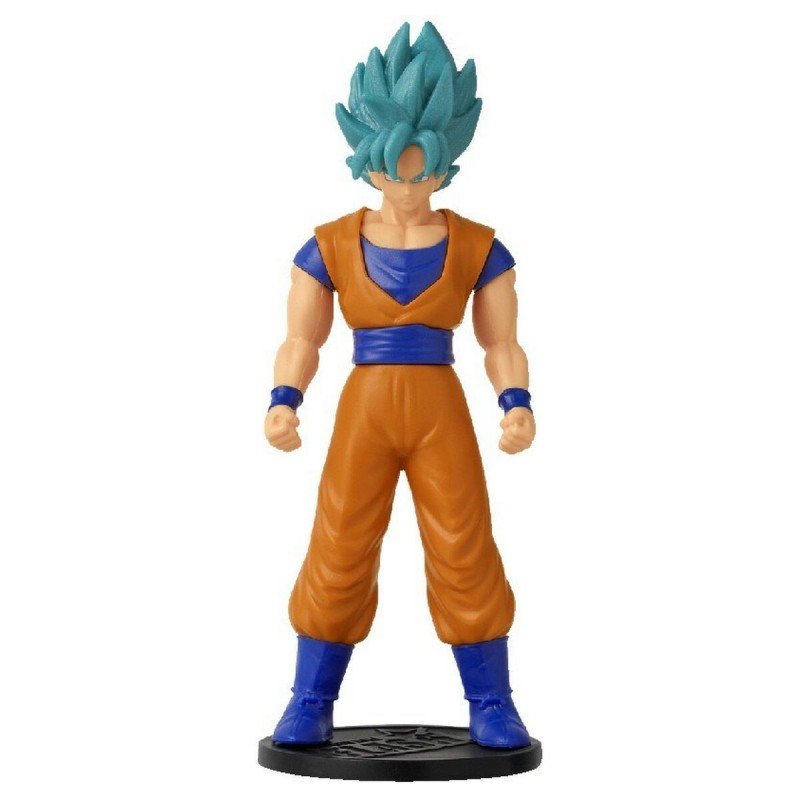 Statuina da Collezione Bandai SUPER SAIYAN BLUE GOKU Plastica