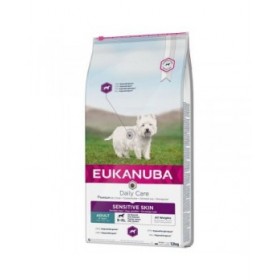 mangime Eukanuba Daily Care Sensitive Skin Adulto Pesce 12 kg