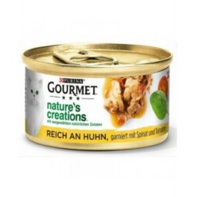 Cibo per gatti Purina Gourmet Pollo Spinaci Pomodoro 85 g