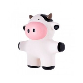 Giocattoli per cani Hilton Cow Bianco Nero Lattice
