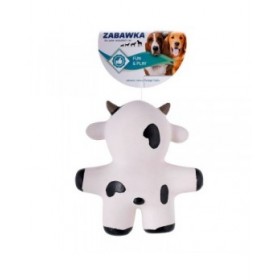 Giocattoli per cani Hilton Cow Bianco Nero Lattice