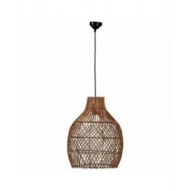 Lampadario Alexandra House Living Marrone Rattan