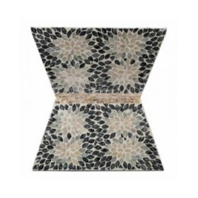 Sgabello Alexandra House Living Azzurro Legno MDF 45 x 48 x 46 cm