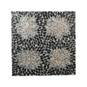 Sgabello Alexandra House Living Azzurro Legno MDF 45 x 48 x 46 cm