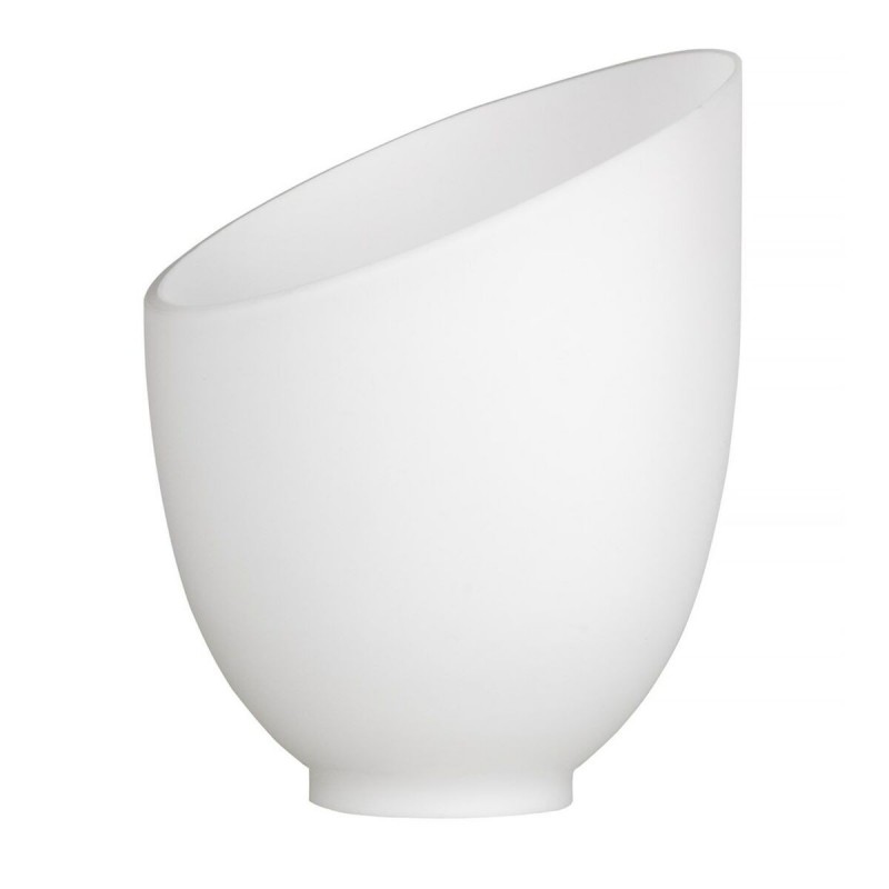 Paralume Activejet BENITA Bianco Vetro 26 x 12 x 12,5 cm