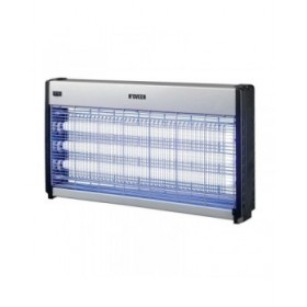 Lampada Antizanzare N'oveen IKN60 Bianco Argentato Metallo