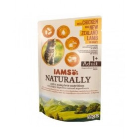 Cibo per gatti Eukanuba Naturally Adult Pollo 85 g