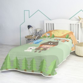 Trapunta HappyFriday Happynois Multicolore 180 x 260 cm Campeggio
