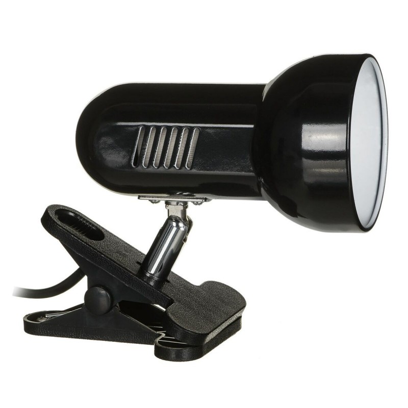 Lampada da tavolo Activejet AJE-CLIP Nero Metallo Plastica 60 W