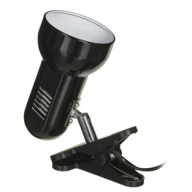 Lampada da tavolo Activejet AJE-CLIP Nero Metallo Plastica 60 W