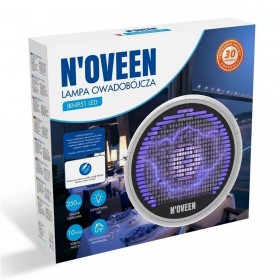 Lampada Antizanzare N'oveen IKN951 Grigio Metallo 20 W