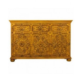 Credenza Alexandra House Living Giallo Ferro Legno di mango 45 x 96 x 147 cm