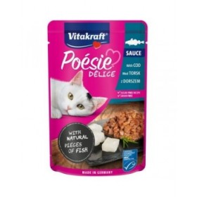 Cibo per gatti Vitakraft POESIE DELICE Pesce 85 g