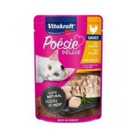 Cibo per gatti Vitakraft POESIE DELICE Pollo 85 g