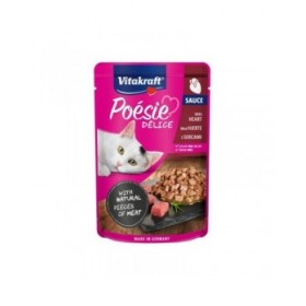 Cibo per gatti Vitakraft POESIE DELICE corazones 85 g