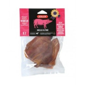 Snack per Cani Zolux dried pig ear Maiale