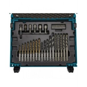 Set di punte Makita B-69478 Mandrini Alluminio 65 Pezzi