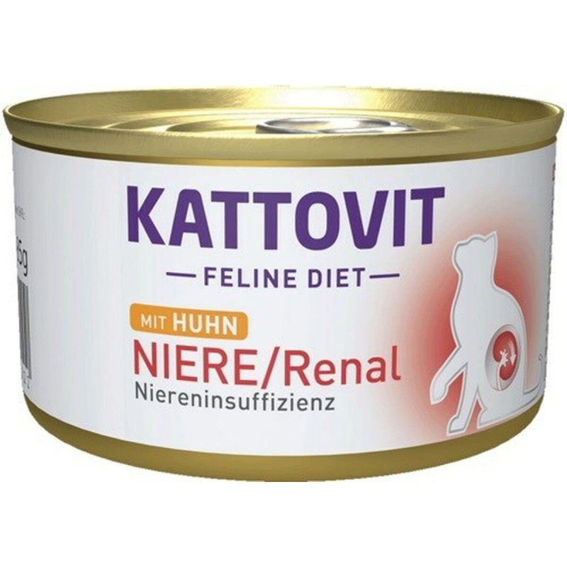 Cibo per gatti Kattovit Feline Diet Niere/Renal Chicken Pollo 185 g