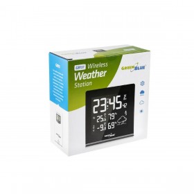 Stazione Meteorologica Multifunzione Greenblue GB151 Bianco Nero