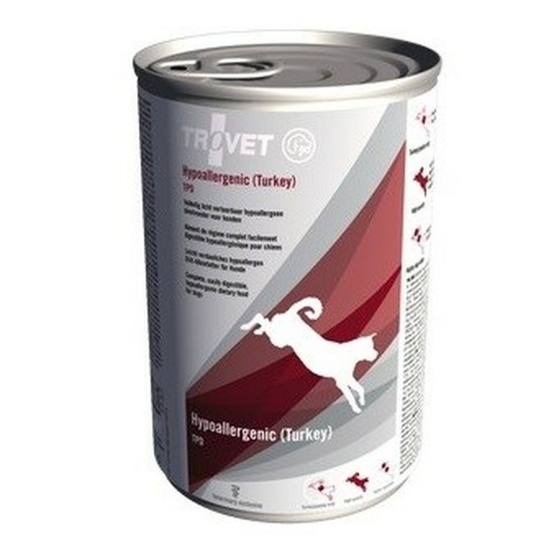 mangime Trovet Hypoallergenic TPD Adulto Tacchino 400 g