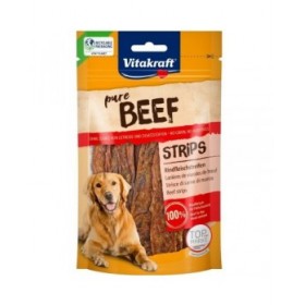 Snack per Cani Vitakraft Pure Beef Strips Carne di manzo e vitello 80 g