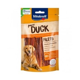 Snack per Cani Vitakraft Pure Duck Fillets 80 g