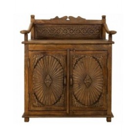 Credenza Alexandra House Living Marrone Ferro Legno di mango 42 x 85 x 70 cm