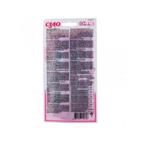 Spuntino per Cat Inaba EU106 Salmone Tonno Pesce 4 x 14 g