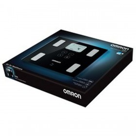 Bilancia Digitale da Bagno Omron HBF-222T-EBK Nero 34 x 32 x 8 cm