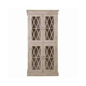 Stand Espositore Alexandra House Living Vetro Ferro Legno di mango 40 x 183 x 90 cm