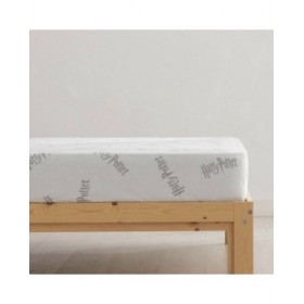 Lenzuolo con angoli Harry Potter Bianco Grigio Singolo