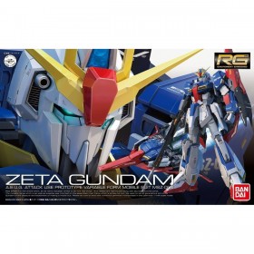 Statuina da Collezione Bandai RG Zeta Gundam	 13 cm