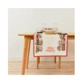 Runner da Tavolo Belum Christmas City Multicolore 45 x 140 cm