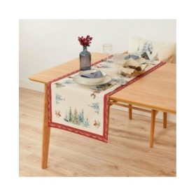 Runner da Tavolo Belum Christmas Landscape Multicolore 45 x 140 cm