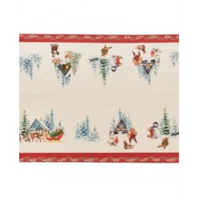 Runner da Tavolo Belum Christmas Landscape Multicolore 45 x 140 cm