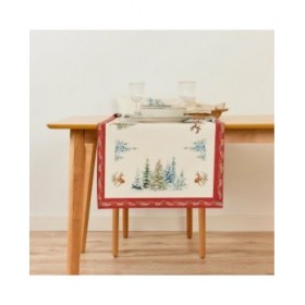 Runner da Tavolo Belum Christmas Landscape Multicolore 45 x 140 cm