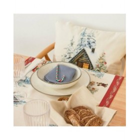 Runner da Tavolo Belum Christmas Landscape Multicolore 45 x 140 cm