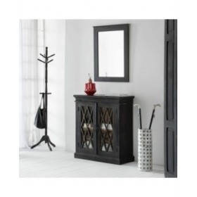 Ingresso Alexandra House Living Nero 40 x 100 x 90 cm