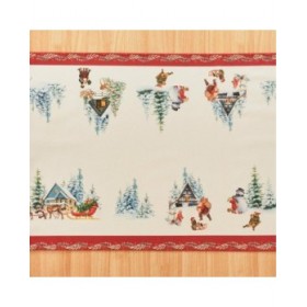 Runner da Tavolo Belum Christmas Landscape Multicolore 45 x 140 cm